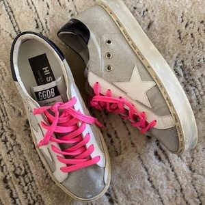 Like new Golden Goose Hi Star Sneakers